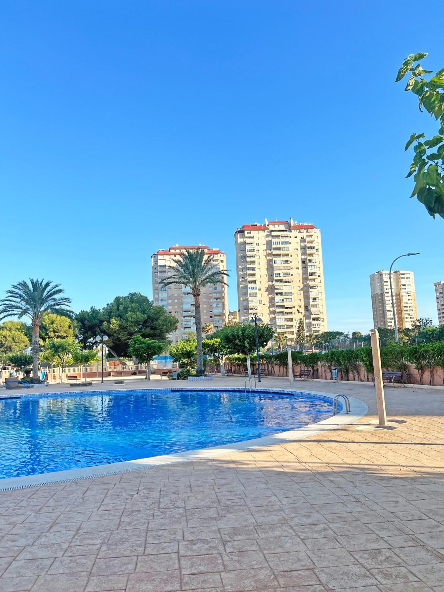 Ferienwohnung Coqueto Con Piscina, Nuevo A 50M Del Mar, Parking Gratis El Campello Exterior foto