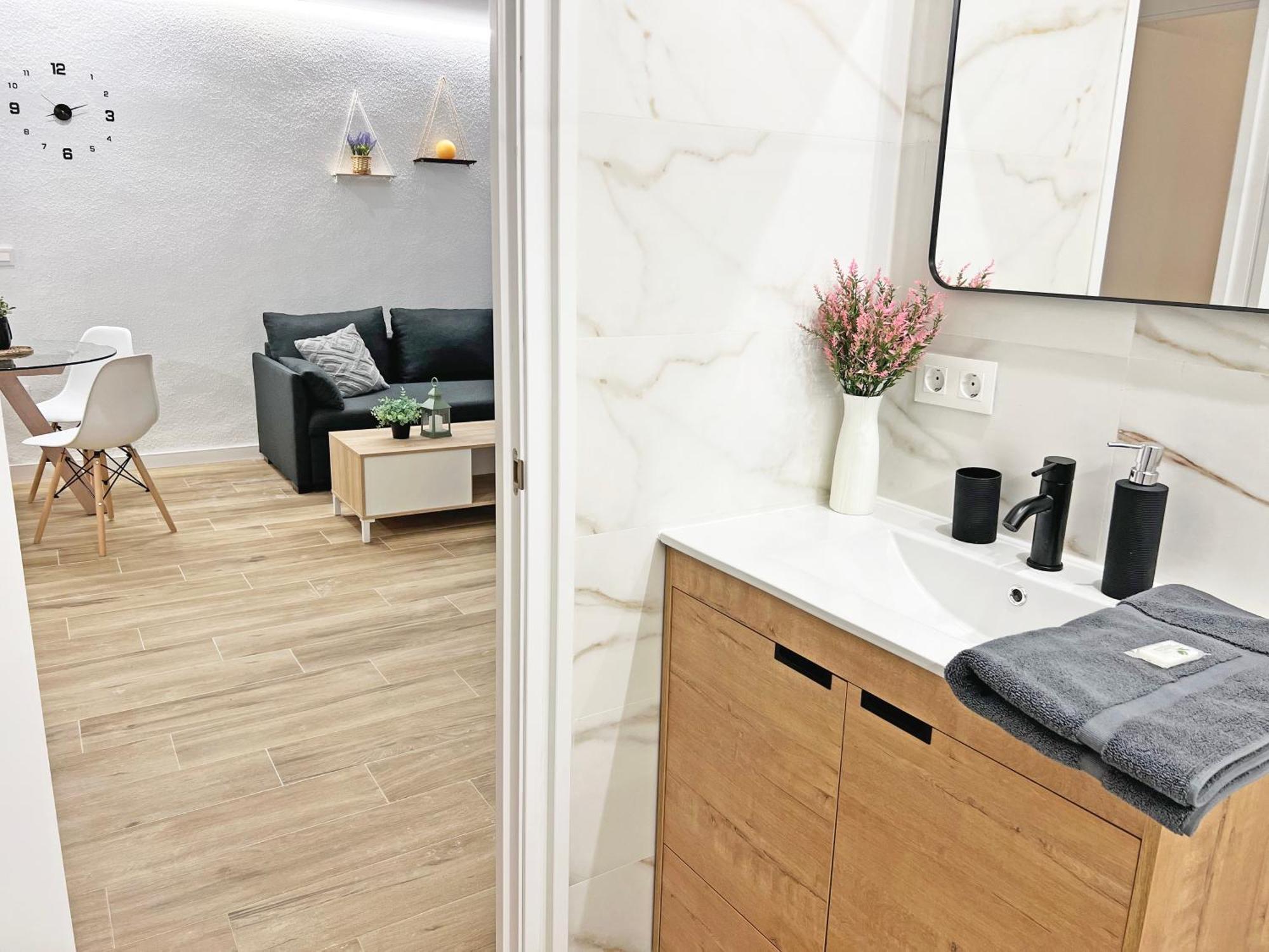 Ferienwohnung Coqueto Con Piscina, Nuevo A 50M Del Mar, Parking Gratis El Campello Exterior foto